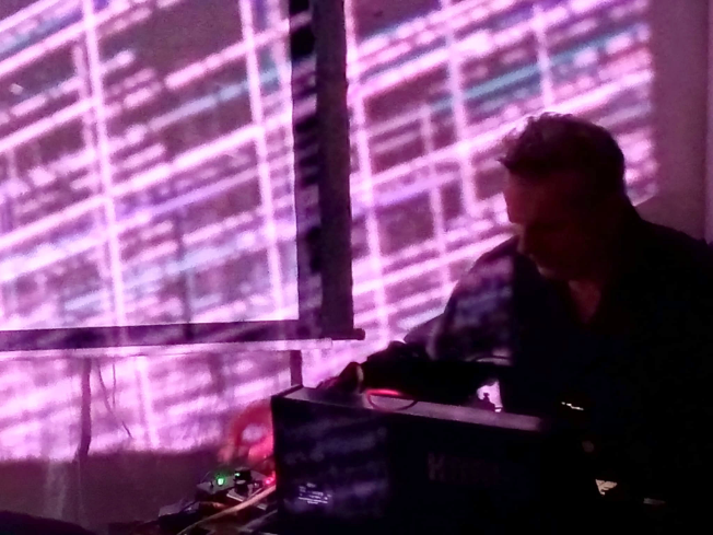 Ruud Vincent aan het werk